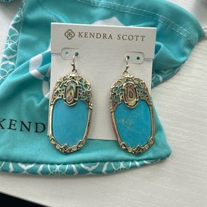 Kendra Scott Emmy Earrings - Turquoise